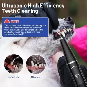 Ultrazvukový čistič zubů pro psy - sada pro čištění zubů