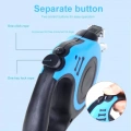 Automatické vodítko pro psy - flexibilní a retractable 3m (zelené)