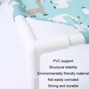 Pet Bed 47x52cm - Čtyři Roční Období - Odnímatelný a Pratelný Pelíšek pro Zvířata
