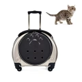 Přenosná taška pro domácí zvířata Pet Trolley Case Got Out (Zlatá)