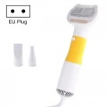 3v1 600W elektrický hřeben pro odstranění chlupů pro domácí zvířata (žlutý)