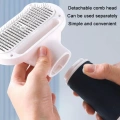 3v1 600W elektrický hřeben pro odstranění chlupů pro domácí zvířata (žlutý)
