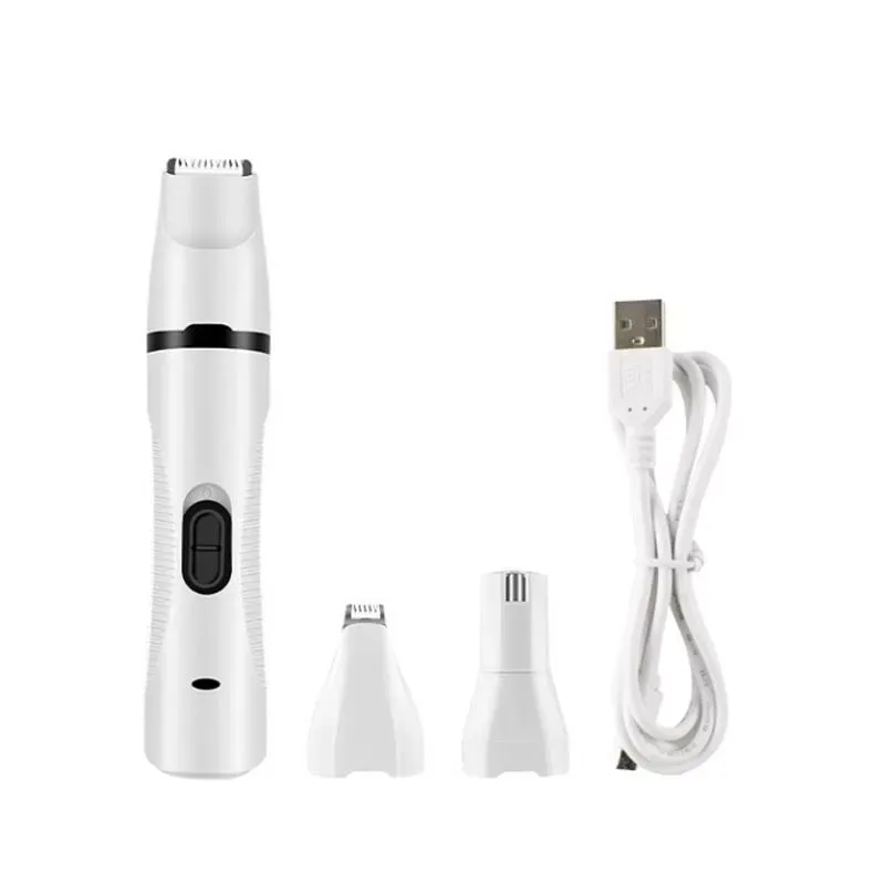 Pet USB Elektrický Stříhací Strojek pro Psy - Úprava Vlny a Broušení Nehtů
