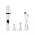 Pet USB Elektrický Stříhací Strojek pro Psy - Úprava Vlny a Broušení Nehtů
