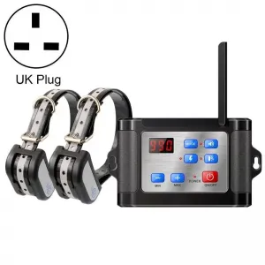 Bezdrátový elektronický plot pro domácí zvířata s nočním reflexním obojkem, UK Plug