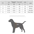 Pet Vest Harness + Traction Rope Set Reflexní Psa a Kočka Hrudní Popruh, Velikost: XL (Modrá)