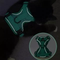 Reflexní sada vodítka a hrudního popruhu pro psy a kočky, vel. XL (Šedá)