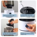4L Reptilní zvlhčovač s trubicí - Cool Mist pro terarijní zvířata (UK Plug)