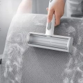 Odstraňovač chlupů pro domácí mazlíčky - Opakovaně použitelný lint roller pro kočky a psy (Světle šedá)