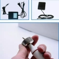 Ultrazvuková čistička zubů pro psy - Odstraňovač zubního kamene (Růžový, US Plug)