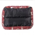 Útulný pelíšek pro psy Animal Grain Four Seasons - Velikost: M, 54×42×12 cm (černý)
