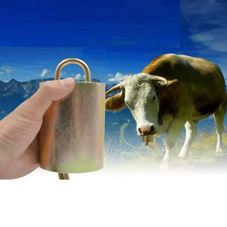 Hlasitý a hrubý zvon pro farmářská zvířata, Velikost: S
