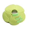 Obojek pro ochranu psů s květinovým vzorem, vel. L (zelený) - Pet Protection Collar