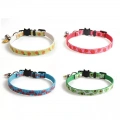 Pet Webbing Fruit Cat Collar With Fruit Accessories Bell - Avokádo, 1x28 cm