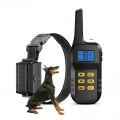 Automatický Bark Stopper pro psy - Elektronický výcvikový obojek pro tři psy (Žlutý)