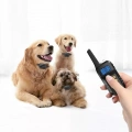 Automatický Bark Stopper pro psy - Elektronický výcvikový obojek pro tři psy (Žlutý)