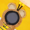 Pet Out Bag Crossbody Tote pro kočky a malé psy - Rozšiřitelná taška, vel. L (Modrý podklad s bílým králíkem)