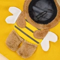 Pet Out Bag Crossbody Tote pro kočky a malé psy - Rozšiřitelná taška, vel. L (Modrý podklad s bílým králíkem)