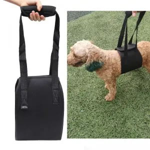 HCPET F1905 Asistentský popruh pro postižené psy, S (černý)