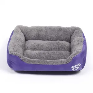 Komfortní pelíšek pro psy Candy Color L, 66×50×14cm (fialový)