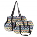 Retro batoh pro domácí zvířata - pohodlná a prodyšná taška pro kočky a psy, velikost L 55x26x27cm