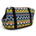 Retro batoh pro domácí zvířata - pohodlná a prodyšná taška pro kočky a psy, velikost L 55x26x27cm