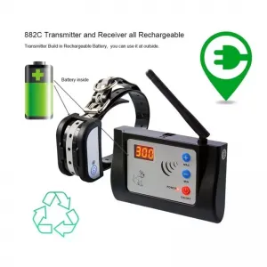 Smart Automatické Bezdrátové Ohradníkové Elektronické Školící Obojek pro Psy (Přijímač)