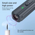 N11 Ultrazvukový odpuzovač psů s UV flashlight (černý)