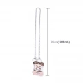 Obojek pro psy - kovový řetěz, délka 35 cm, stříbrný