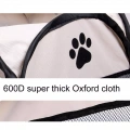 Voděodolný psí stan Fashion z Oxford látky – skládací, octagonální, venkovní, velikost M, 91 x 91 x 58 cm (modrý)