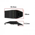 Dvojportová nabíječka sledovacího obojku pro psy Garmin T5 / T15 / TT10 (černá)