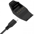 Dvojportová nabíječka sledovacího obojku pro psy Garmin T5 / T15 / TT10 (černá)