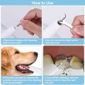 Pet Ultrasonic Teeth Cleaner Dog Electric Teeth Cleaning Tool Home Dentistry Tartar Remover (Černý)