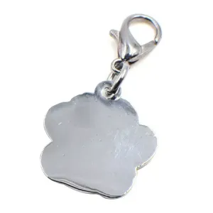 10 PCS Emailové Přívěsky pro Kočky a Psy - Bear Paw Prints (Růžové)