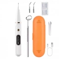Pet Ultrasonic Teeth Cleaner – Sada na čištění zubů pro psy s dárkovou krabičkou a zrcadlem (Bílé)