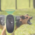 Ultrazvukový přístroj pro výcvik psů s nastavitelnou frekvencí (šedý)
