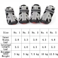 HCPET A1703 Pet Non-Slip Boty pro Psy - Voděodolné, Růžové, Velikost 5