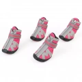 HCPET A1703 Pet Non-Slip Boty pro Psy - Voděodolné, Růžové, Velikost 5