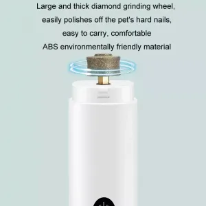 Pet Fully Automatic Nail Grinder With LED Light (2nd Generation Blue)