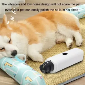 Pet Fully Automatic Nail Grinder With LED Light (2nd Generation Blue)