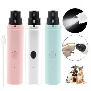 Pet Fully Automatic Nail Grinder With LED Light (2nd Generation Blue)