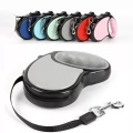 Automatické vodítko pro psy 5m (růžové) - Přenosné, retractable
