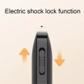 Inteligentní vodotěsný elektrický výcvikový obojek pro psy s dálkovým ovládáním - pro jednoho psa (černý)