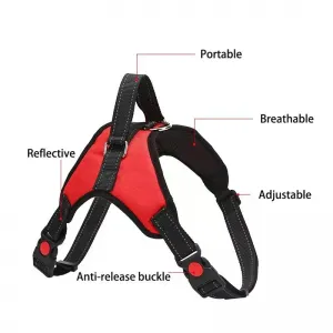 K9 Dog Adjustable Chest Strap Velikost: L (Zelená)