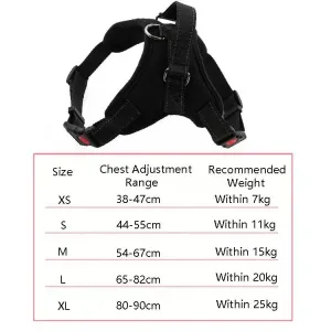 K9 Dog Adjustable Chest Strap Velikost: L (Zelená)