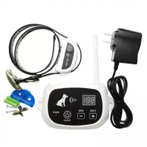 KD-661 Bezdrátový elektrický obojek pro psy - 500m, pro dva psy (AU zásuvka)
