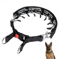Odnímatelný tréninkový obojek pro psy s metalovou stimulací - Velikost L 3.5mm x 55cm