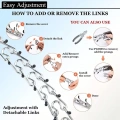 Odnímatelný tréninkový obojek pro psy s metalovou stimulací - Velikost L 3.5mm x 55cm