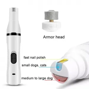 Pet USB Elektrický Stříhací Strojek pro Psy - Úprava Vlny a Broušení Nehtů