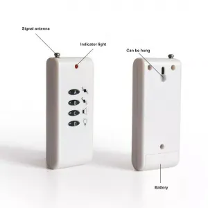 Elektronický obojek pro psy s dálkovým ovládáním (bílý)
